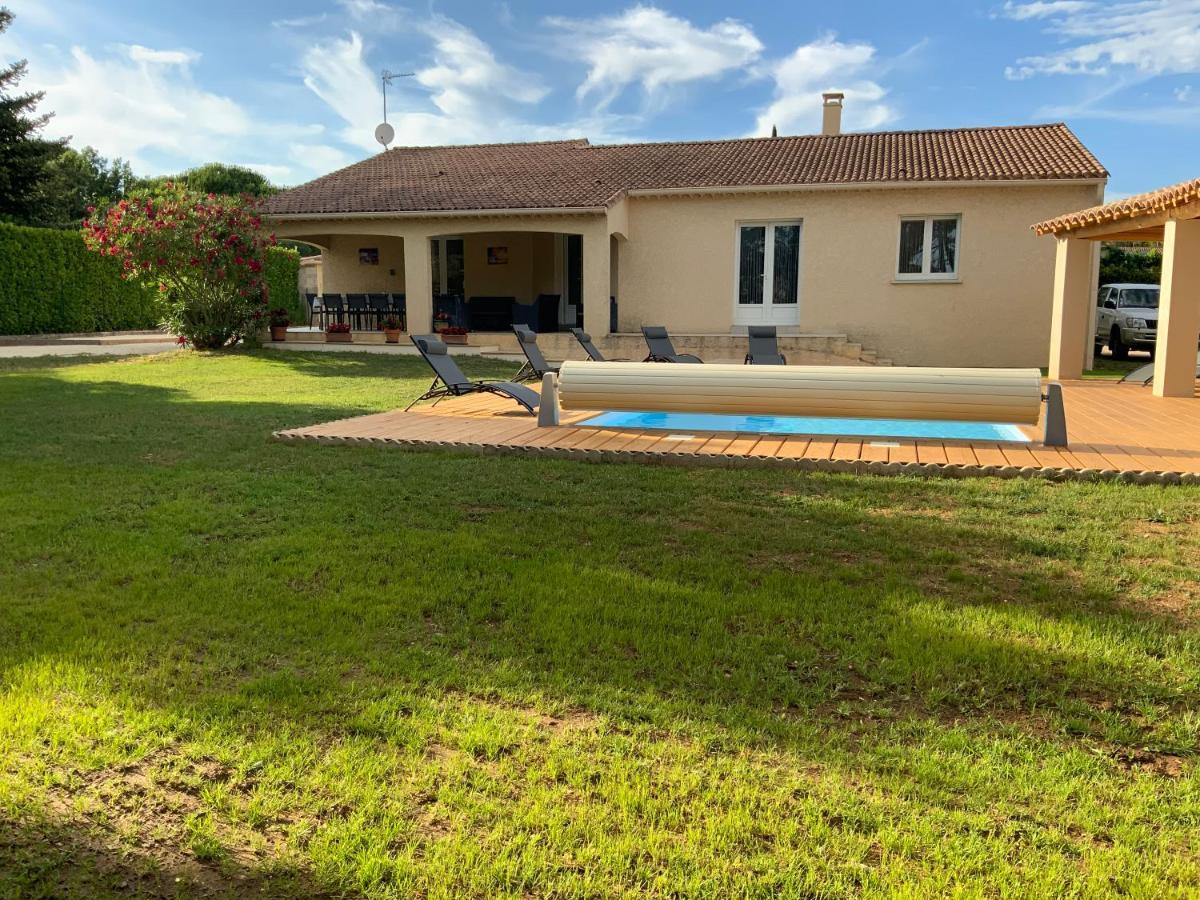 Gite Les Oliviers 10 Pers Piscine Au Calme 4 Etoiles Saint-Laurent-la-Vernède Exterior foto